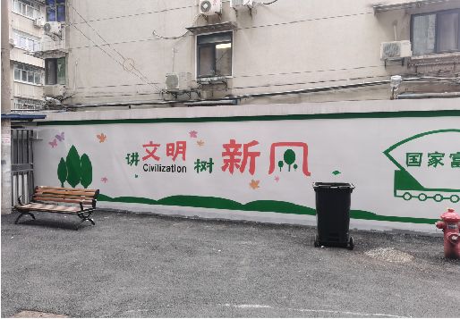慈溪社区墙绘